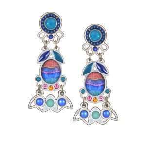 Yoolie's  Earrings, Fusion Glow Color Group #1711201