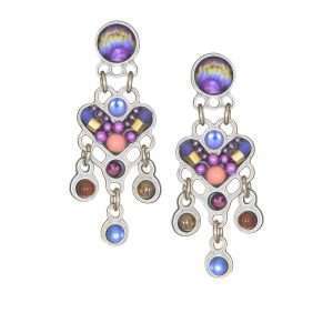 Yoolie's  Earrings, Tie Dye Color Group #1711801