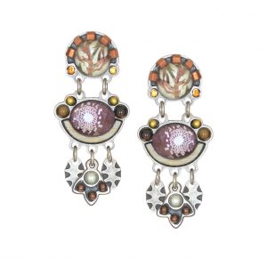 Yoolie's  Earrings, Amber Waves Color Group #1712001