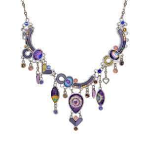 Yoolie's  Necklace, Tie Dye Color Group #1731809