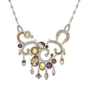 Yoolie's  Necklace, Amber Waves Color Group #1732008