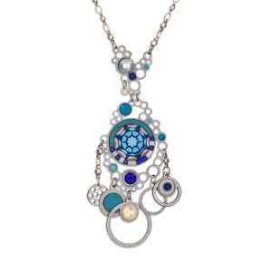 Yoolie's Necklace, Aqua Glow Color Group #1731007